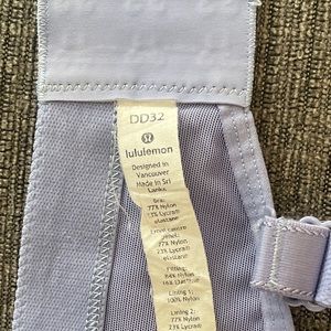 Light Purple Lululemon sports bra - 32DD